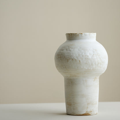 Gohobi Japanese-style wabi sabi handmade large vase 006