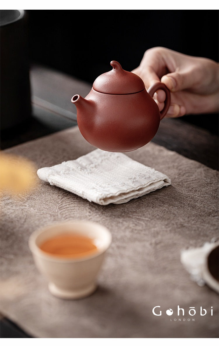 Gohobi Cotton Tea Towel – Thick Absorbent Teapot Cloth and Heat Insulation Tea Coaster
