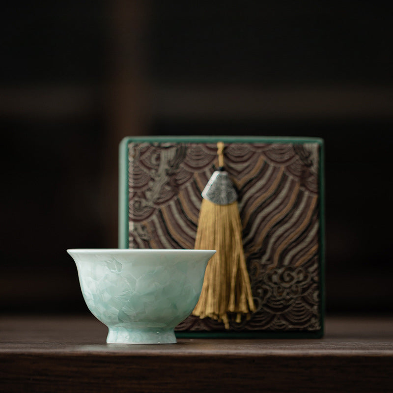 Gohobi Crystal Glazed Tea Cup