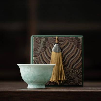 Gohobi Crystal Glazed Tea Cup