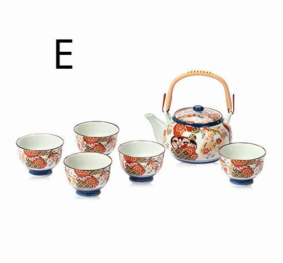 [Made In Japan] Gohobi Japanese Ancient Imari Tea Set