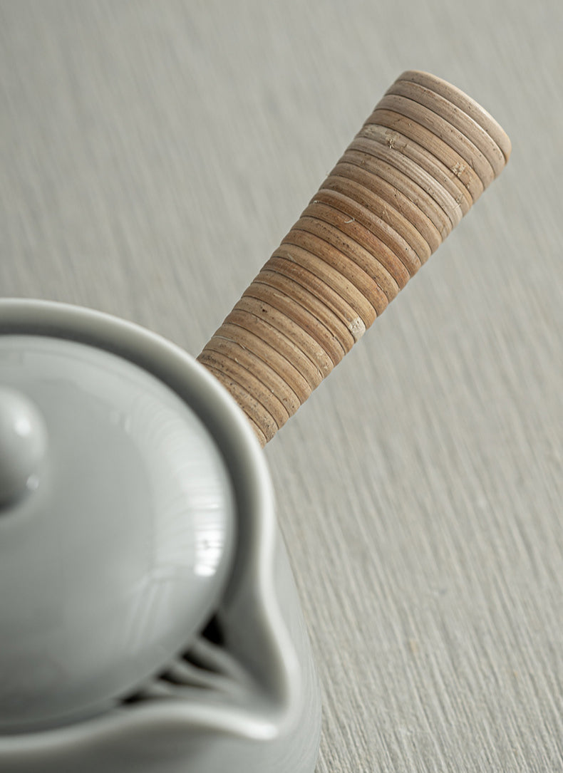 Gohobi Japanese Style Ice Grey Teapot 001