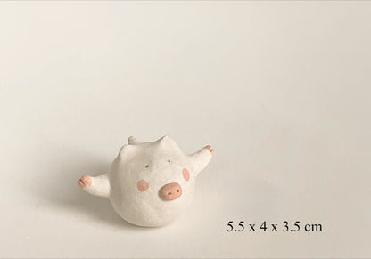 Gohobi x Little Diary Handmade Ceramic Pigs