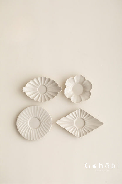 Gohobi Ceramic Coaster – Heat Insulation Tea Cup Holder