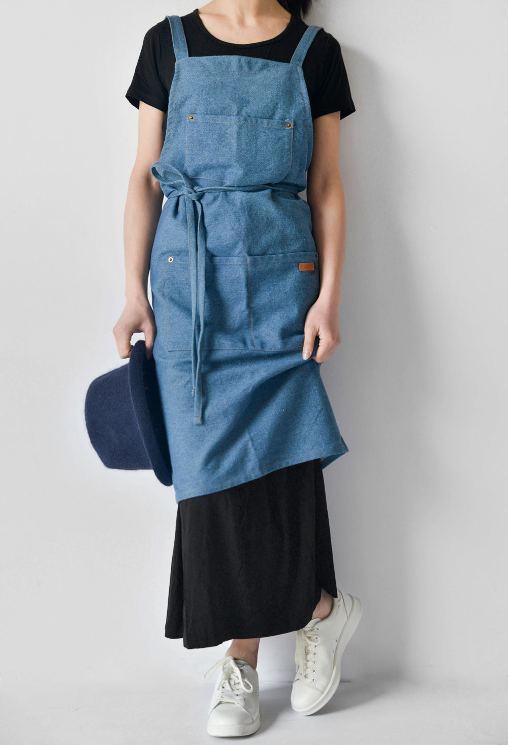 Gohobi Nordic Denim Kitchen Apron