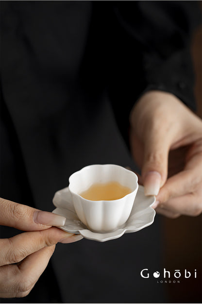 Gohobi Ceramic Coaster – Heat Insulation Tea Cup Holder