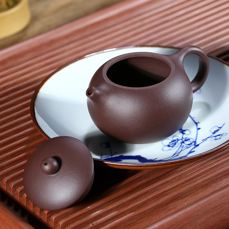 Gohobi Yixing Purple Clay Xishi Teapot (200ml)