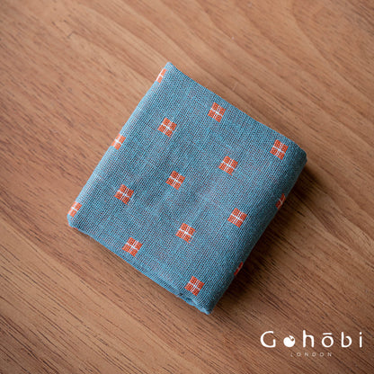 Gohobi Cotton Linen Tea Towel – Japanese Style Absorbent Tea Cloth for Tea Ceremony