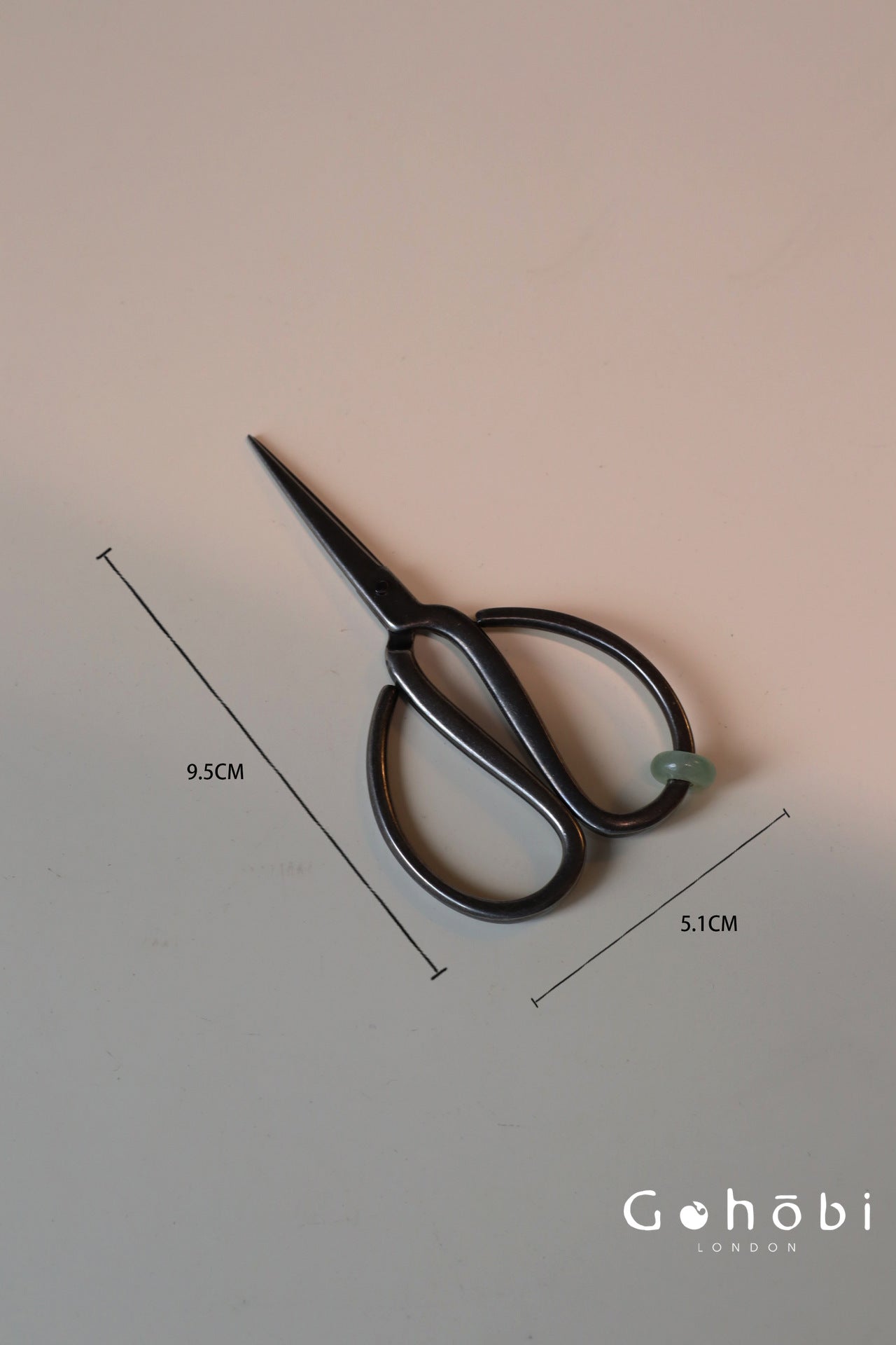 Gohobi Handmade Old Iron Tea Scissors – Portable Tea Ceremony Accessory