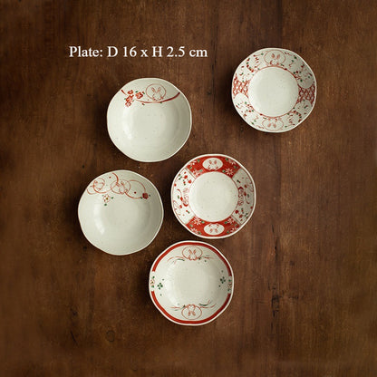 Gohobi Japanese Mino Ware Sakura Rabbit Mug Set