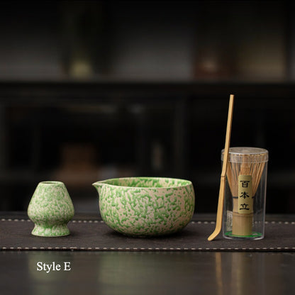 Gohobi Ceramic Matcha Set 086