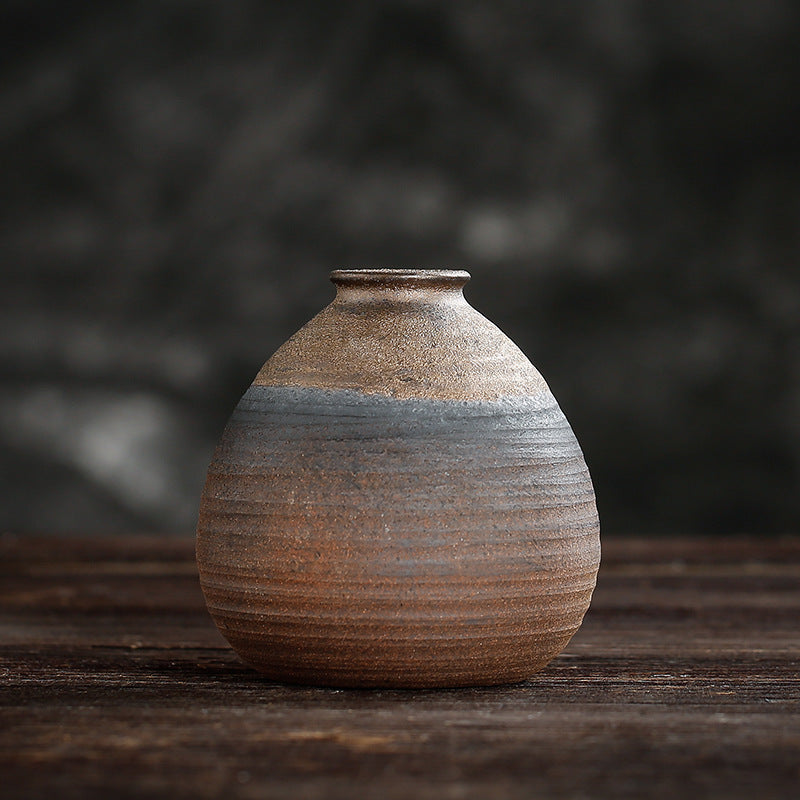 Gohobi Classic Brown Table Vase Set