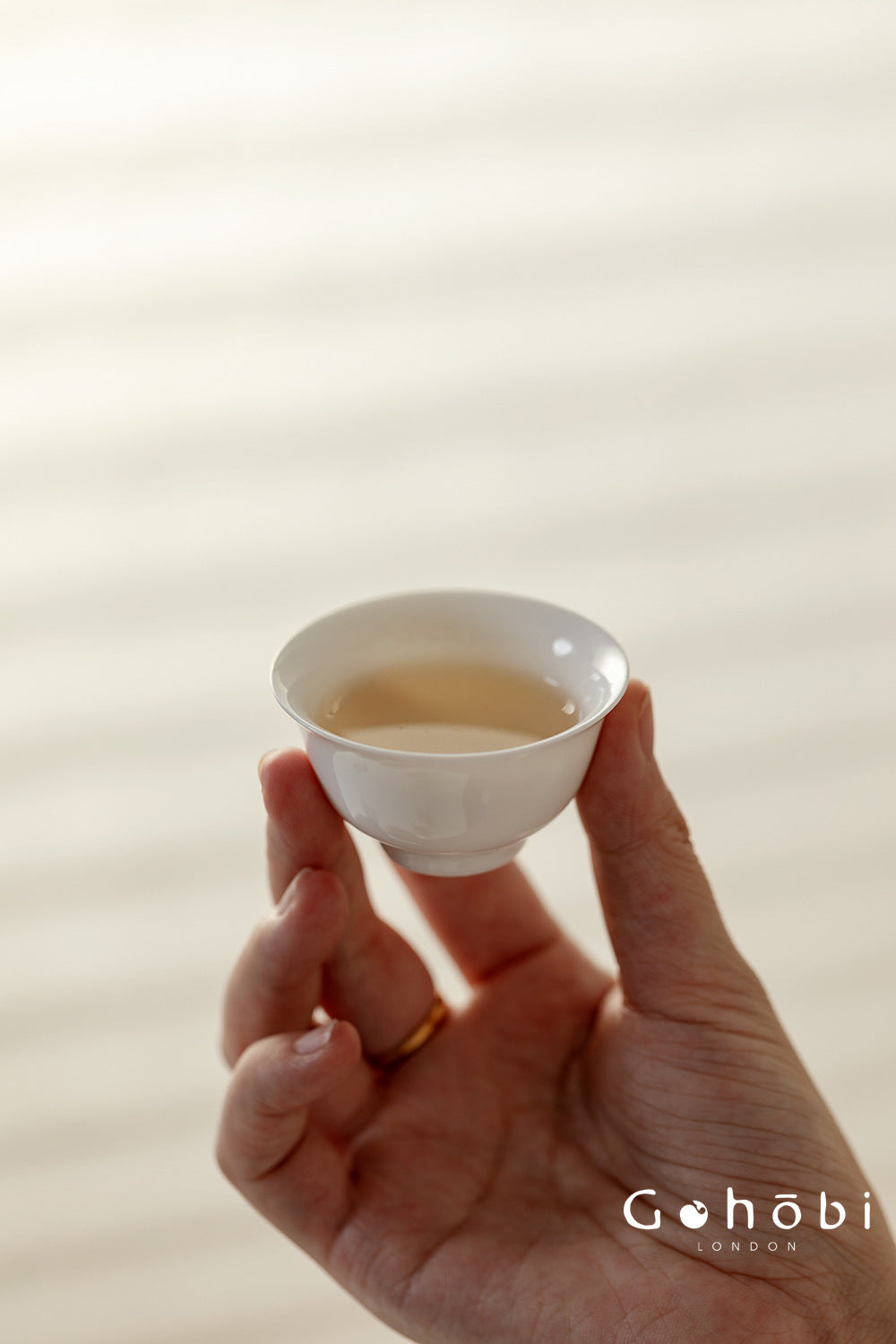 Gohobi Portable Gongfu Tea Set – Luxury Travel Tea Set Teapot & Three-Cup Set with Leather Case