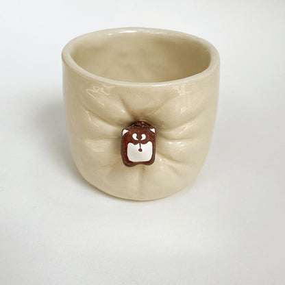 Gohobi x Little Diary Handmade Ceramic Animals Mugs