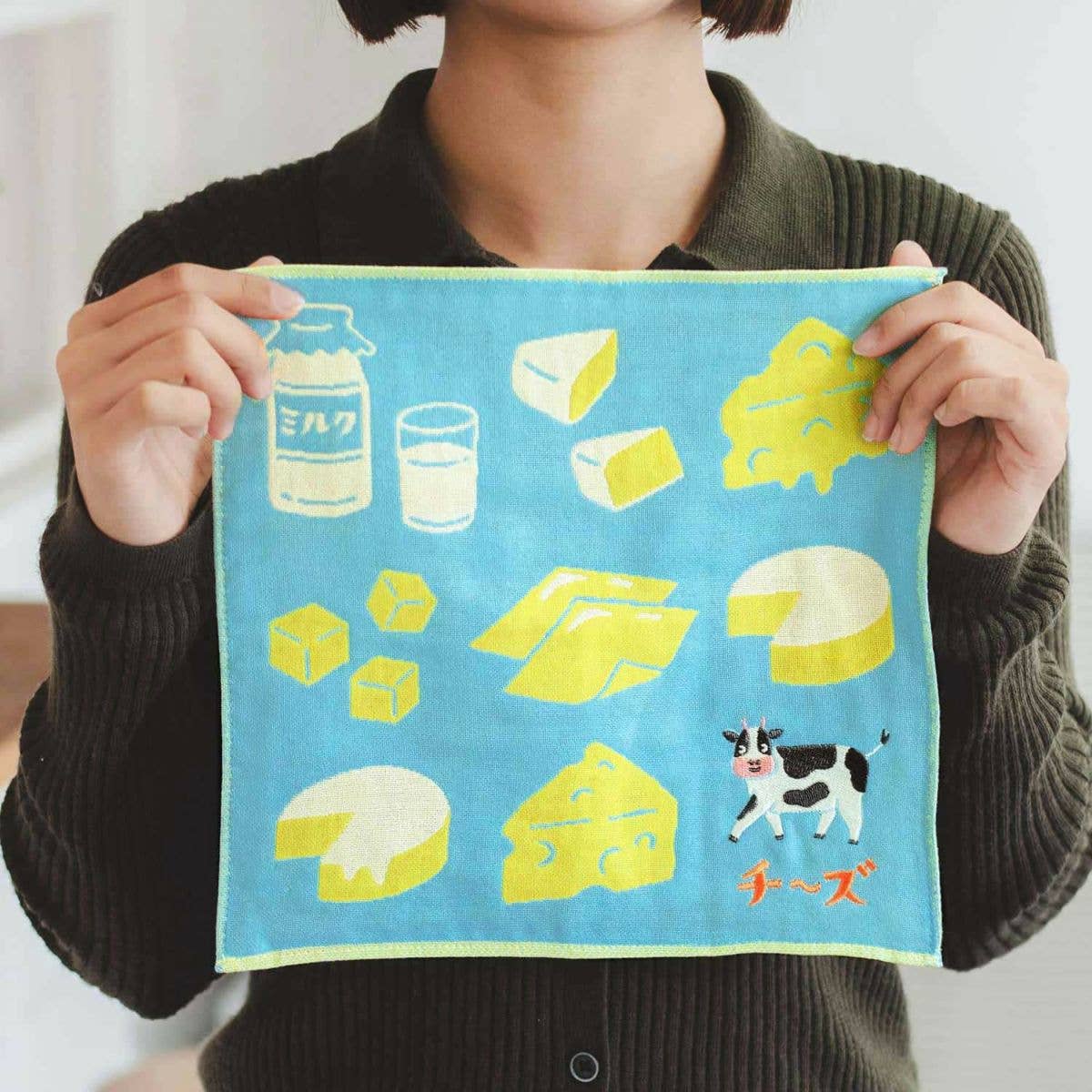 HereThe Hightide New Retro Gauze Handkerchief