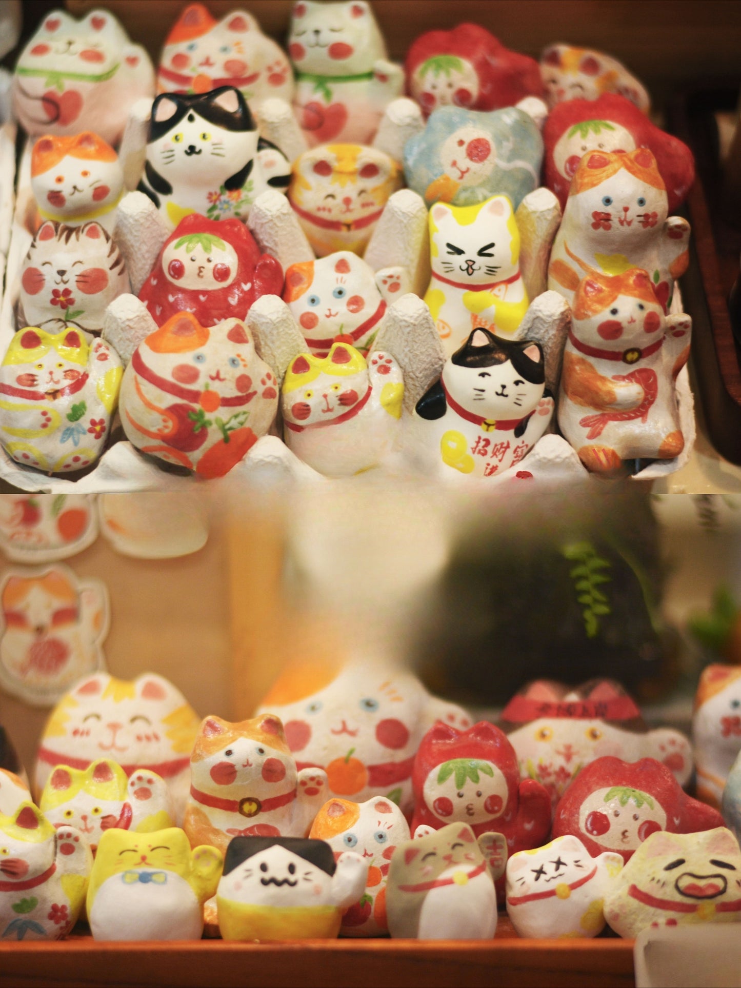 Gohobi x Little Diary Handmade Ceramic Lucky Cat