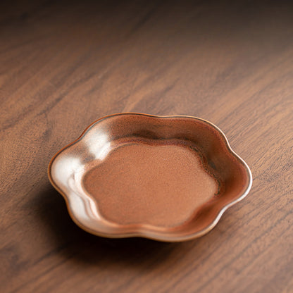 Gohobi Traditional Japanese Glazed Fruit Nuts Small Plate - Cloud 007