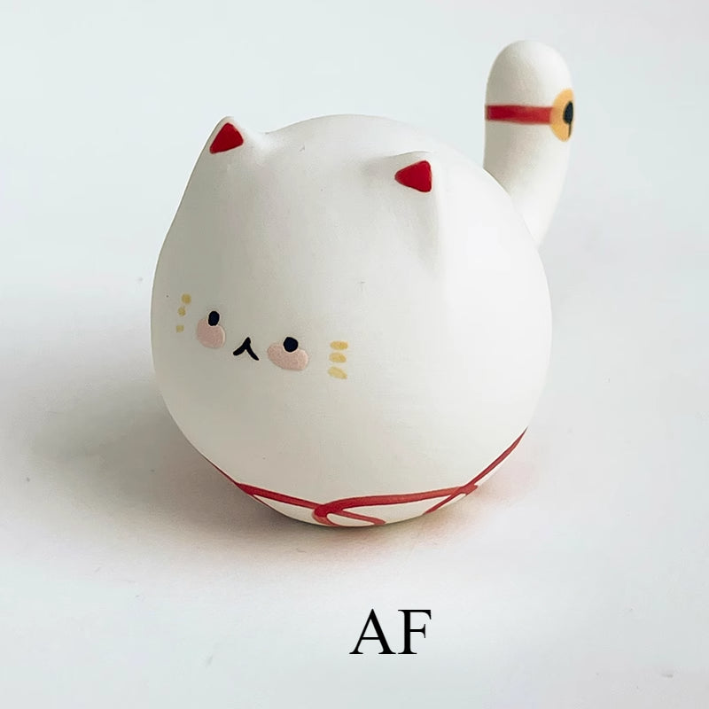 Gohobi x Little Diary Handmade Ceramic Cat