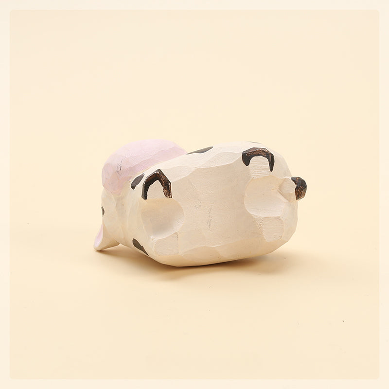 Gohobi Handcrafted Wooden Cow Ornamen