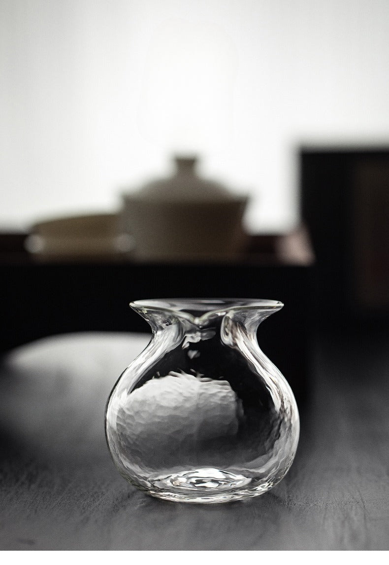 Gohobi Handmade Round Glass Pitcher