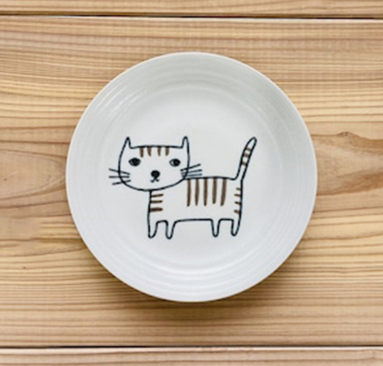 [Made In Japan] Gohobi Japanese Cats Plate