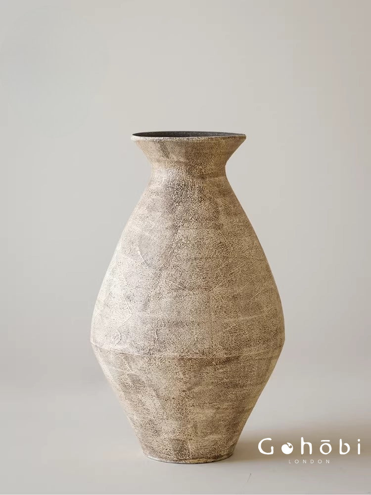 Gohobi Japanese-style Wabi Sabi Handmade Zen Large Vase 0023