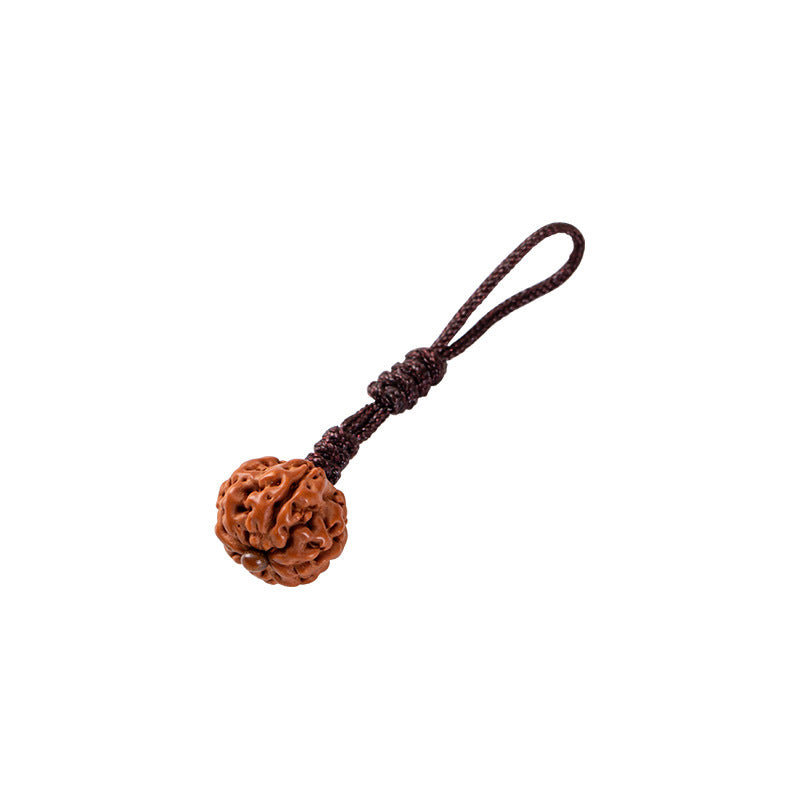 Gohobi Persimmon Ruyi Teapot Knot Pendant – Decorative Hanging Tea Ceremony Ornament