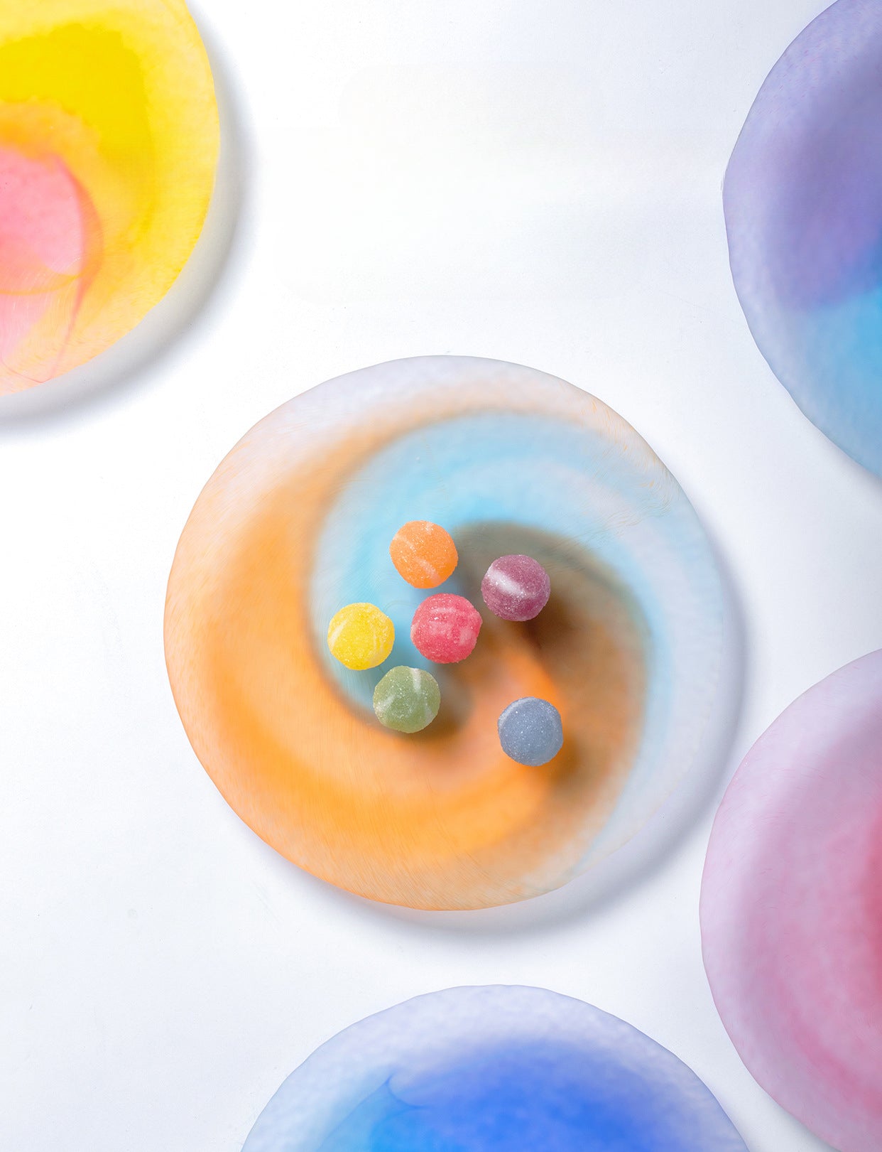 [Made In Japan] Gohobi Japanese Colourful Monet Plate