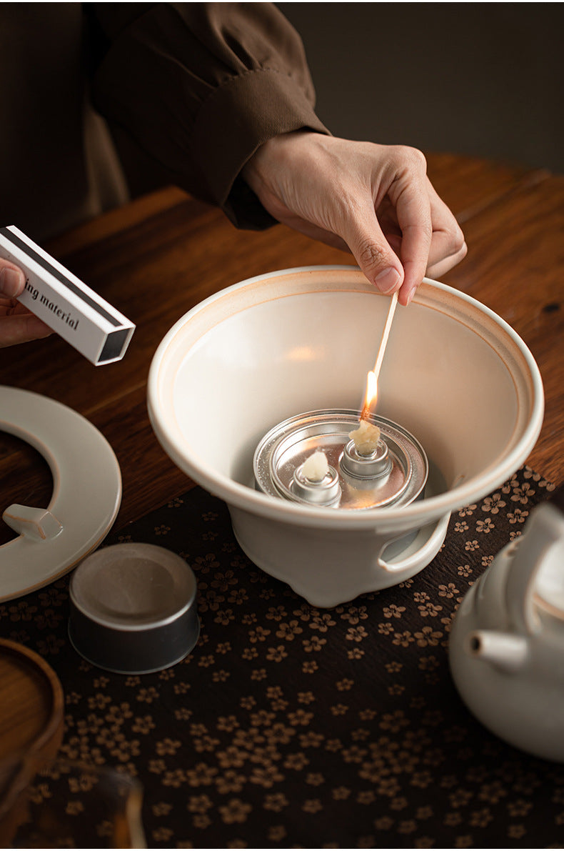 Gohobi Traditional Teapot and Stove Set 001