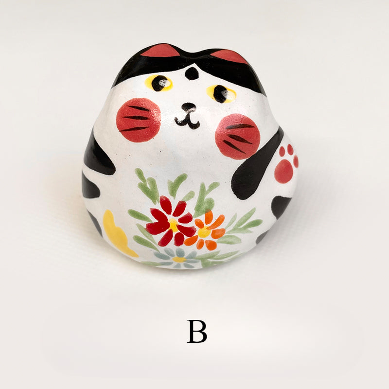 Gohobi x Little Diary Handmade Ceramic Lucky Cat