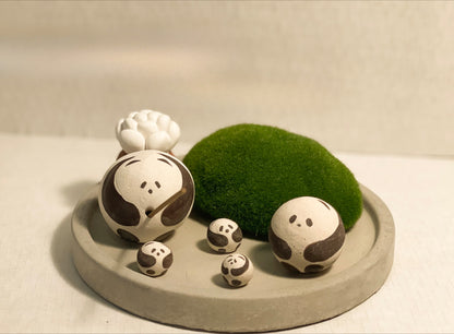 Gohobi x Little Diary Handmade Ceramic Panda