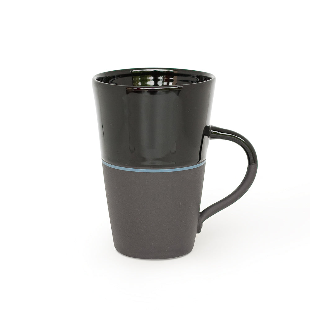 [Sue Ure x Gohobi] Black porcelain Tall mug