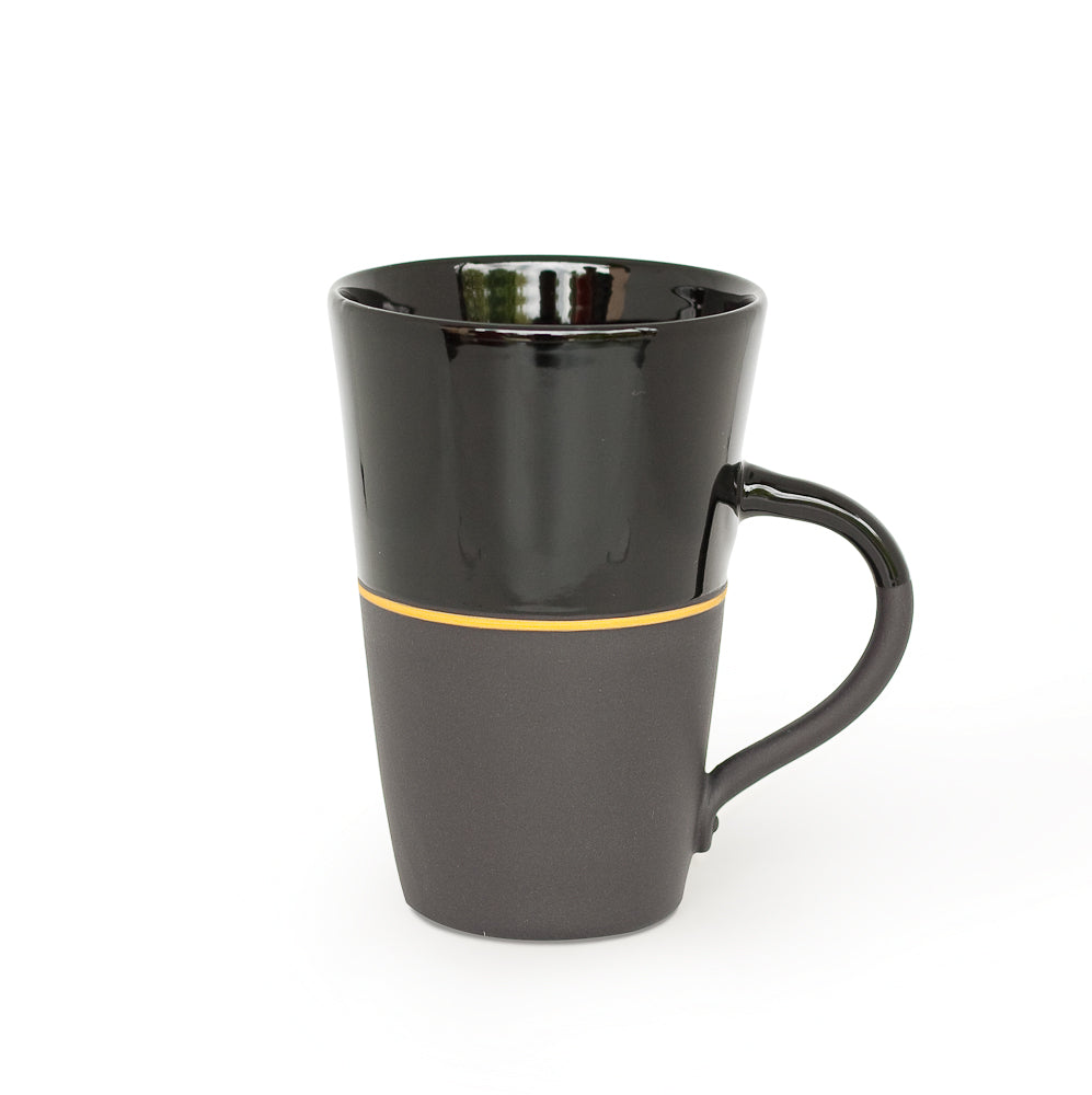 [Sue Ure x Gohobi] Black porcelain Tall mug