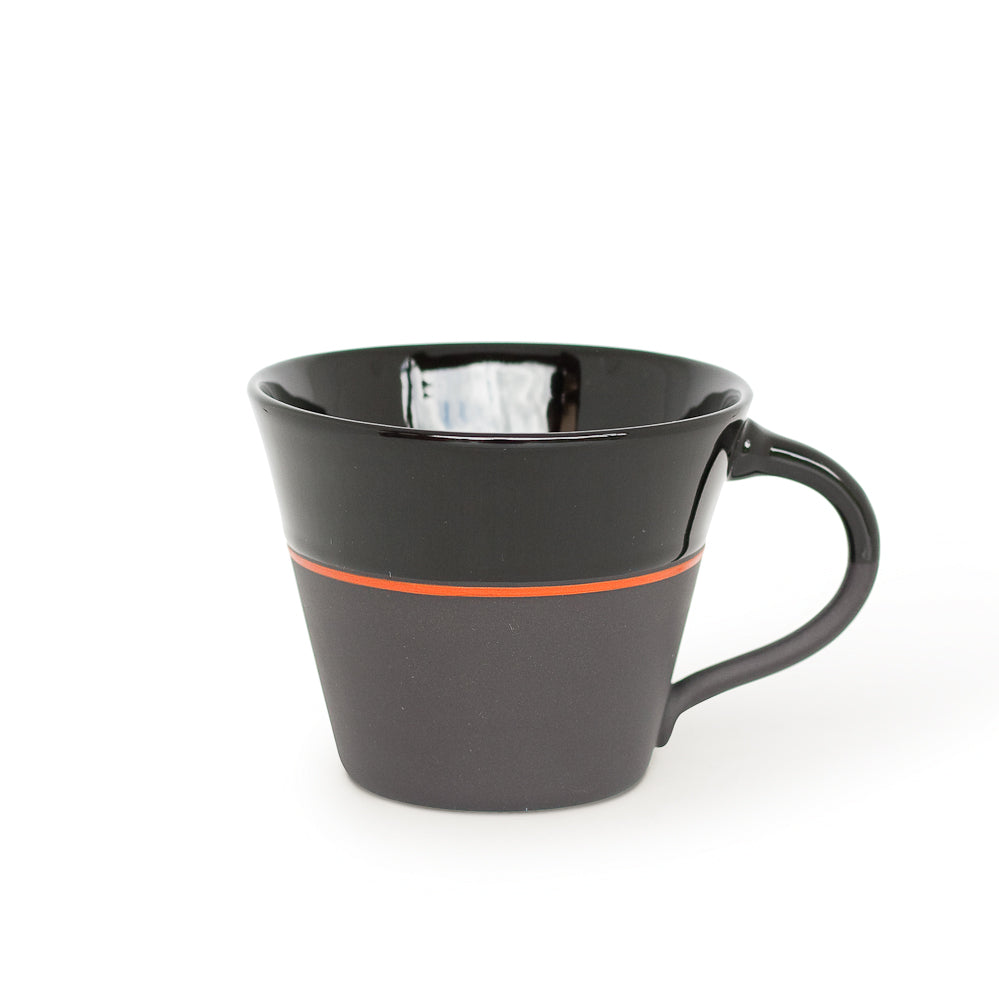 [Sue Ure x Gohobi] Black porcelain Wide mug