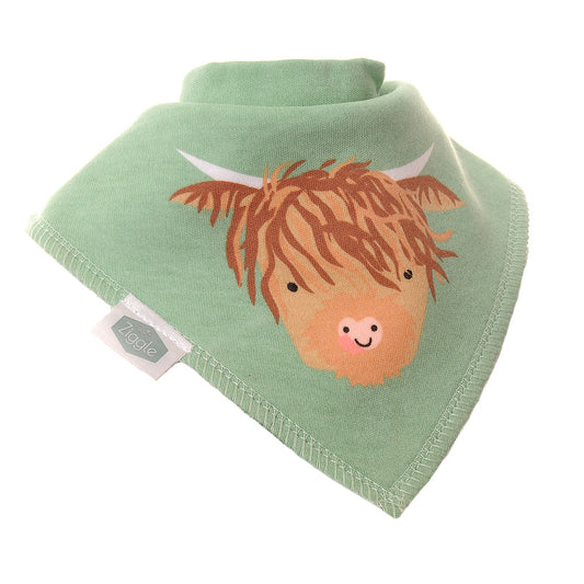 HereThe Highland Cow bib