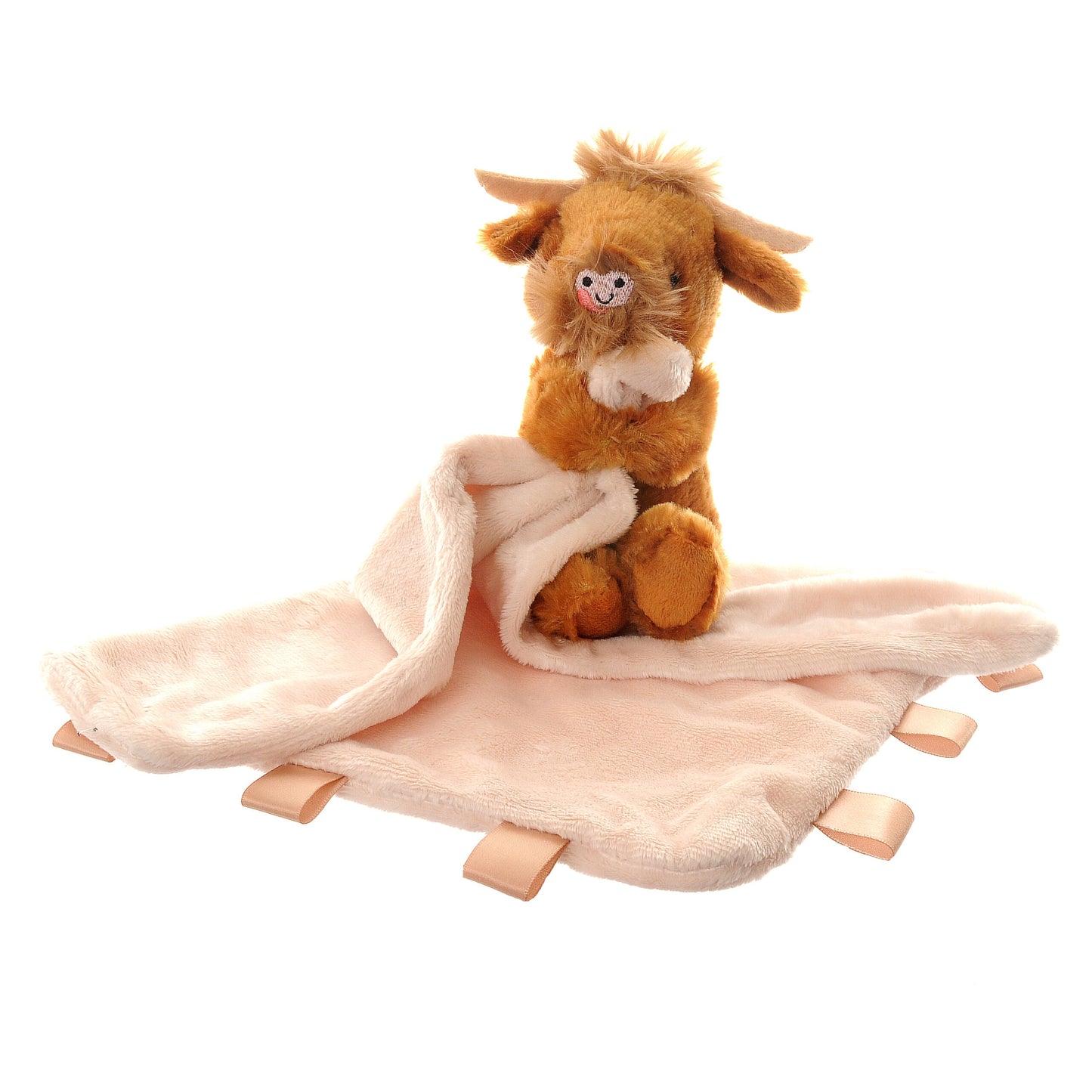 Gohobi x Ziggle Highland Cow Plush Comforter Blanket