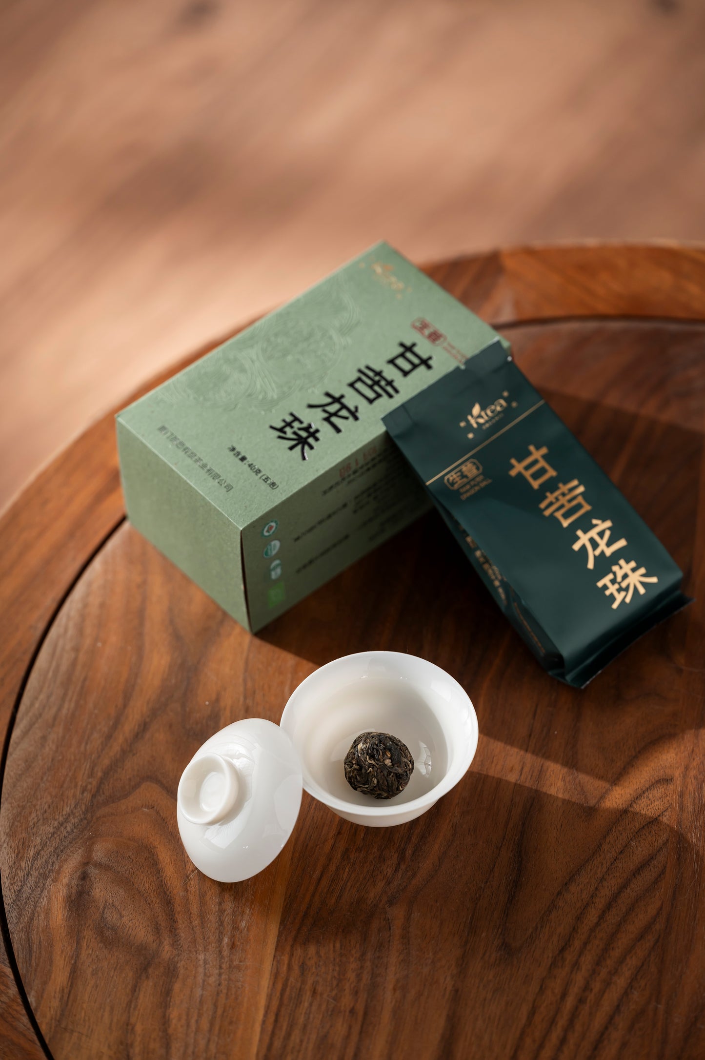 [Chyte x Gohobi] Organic Sweet-Bitter Dragon Pearl Pu-erh Tea