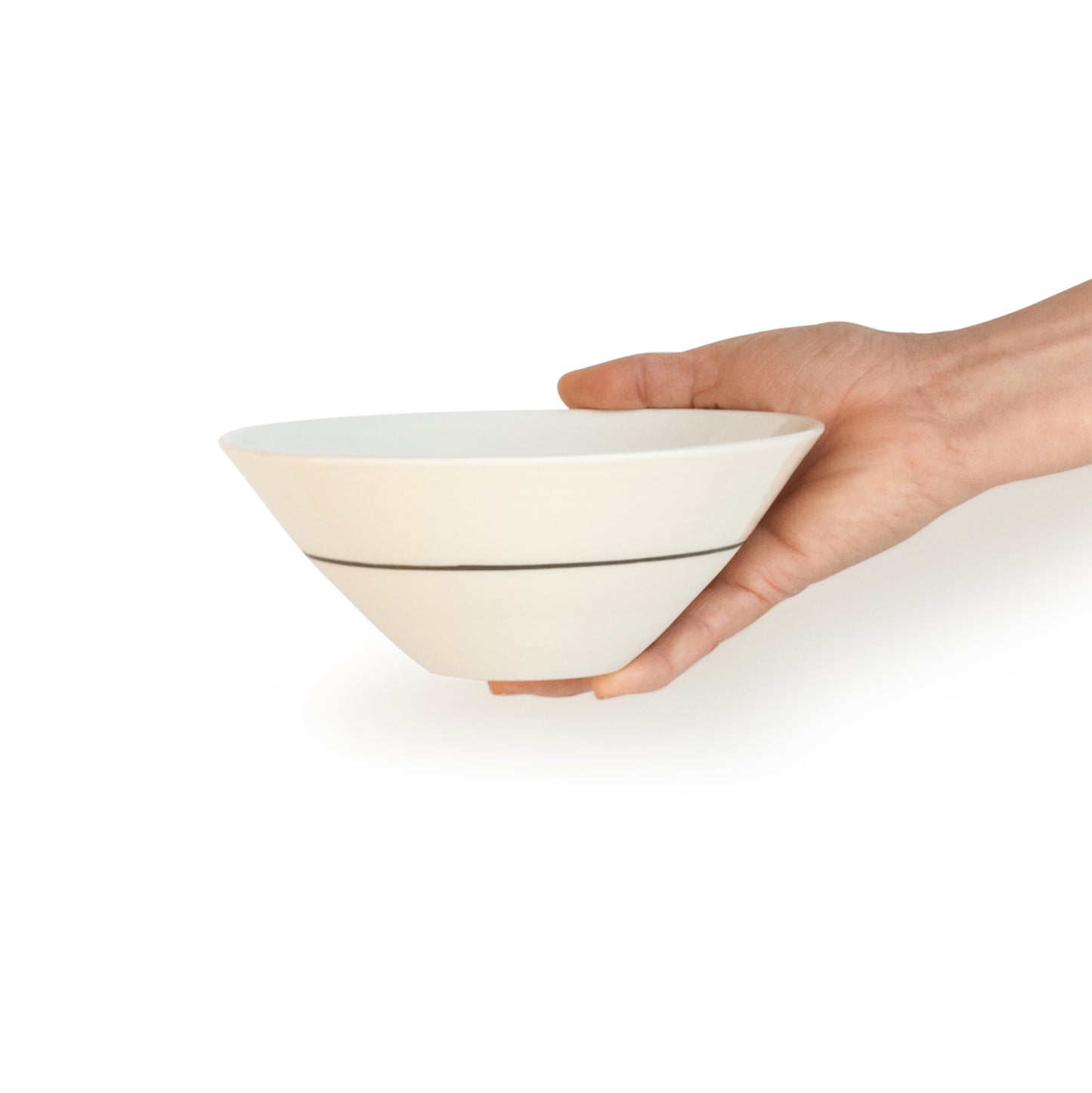 [Sue Ure x Gohobi] White porcelain Deep bowl