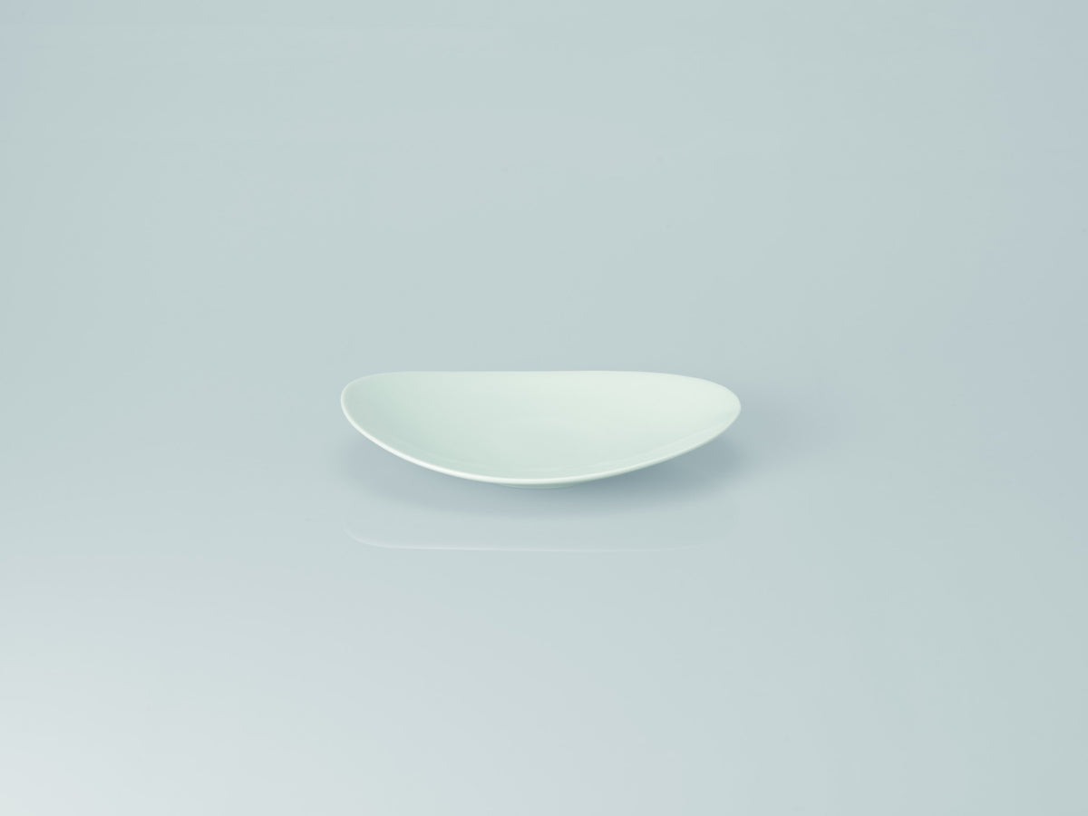 Sou Sou Oval Plate (M) - Pale Blue Glaze - Ceramic Japan [Made in Japan]