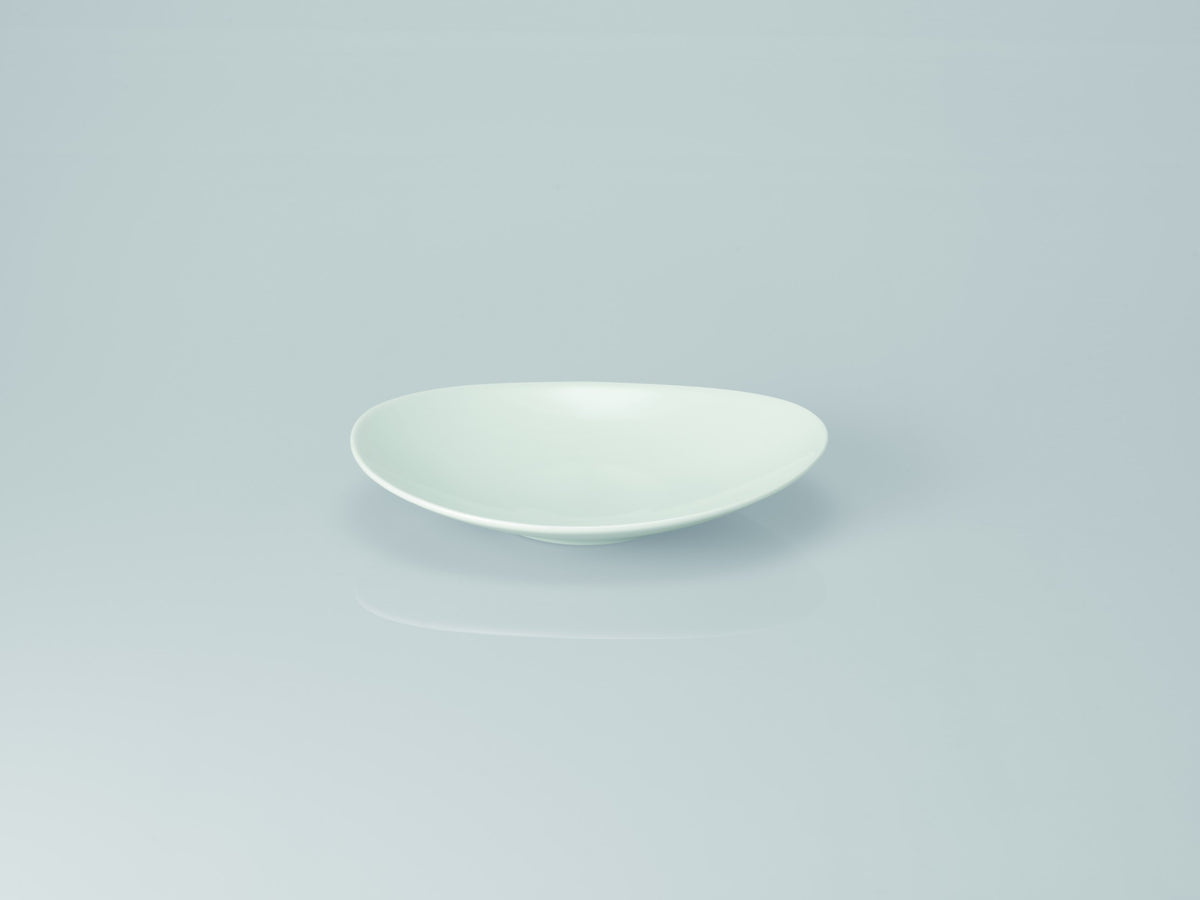 Sou Sou Oval Plate (S) - Pale Blue Glaze - Ceramic Japan [Made in Japan]