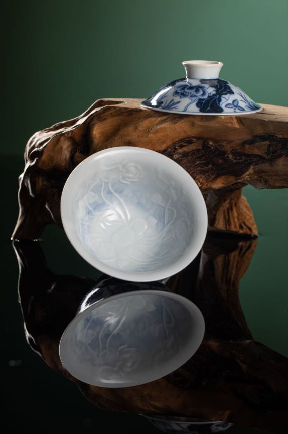 [清本源 x Gohobi Gallery] Gohobi Lotus Serenade Lidded Gaiwan