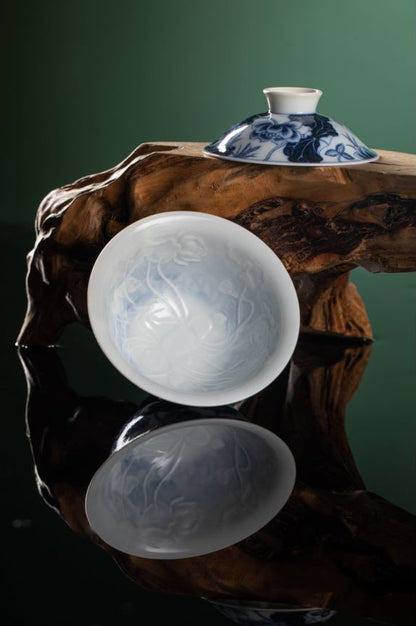 [清本源 x Gohobi Gallery] Gohobi Lotus Serenade Lidded Gaiwan