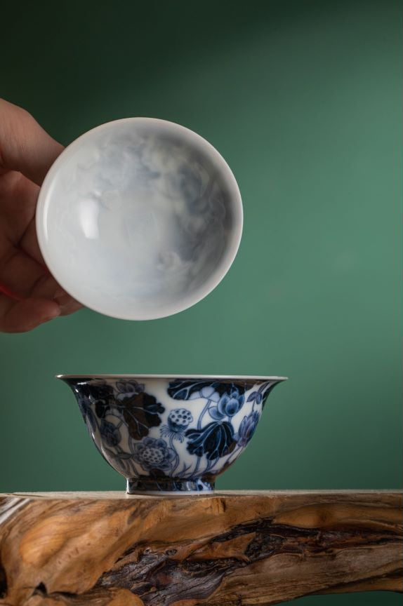 [清本源 x Gohobi Gallery] Gohobi Lotus Serenade Lidded Gaiwan