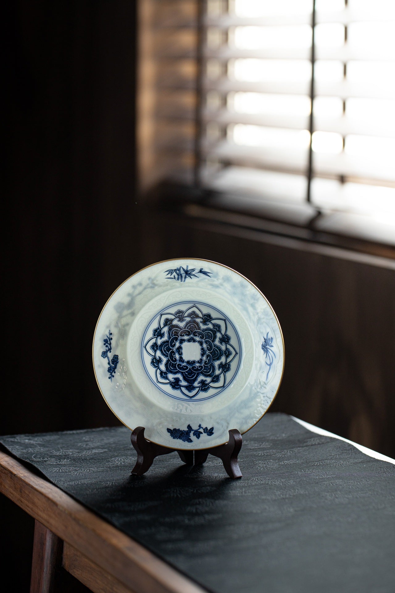 [清本源 x Gohobi Gallery] Harmony of Seasons Porcelain Teapot Saucer