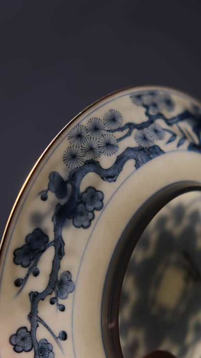 [清本源 x Gohobi Gallery] Harmony of Seasons Porcelain Teapot Saucer