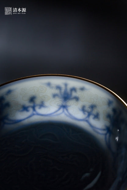 [清本源 x Gohobi Gallery] Cloud Dragon Pattern Tea Pot Tray