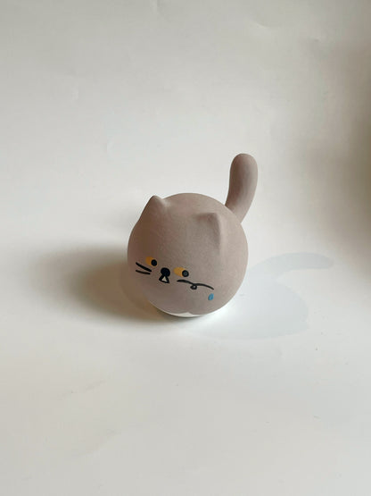 Gohobi x Little Diary Handmade Ceramic Cat