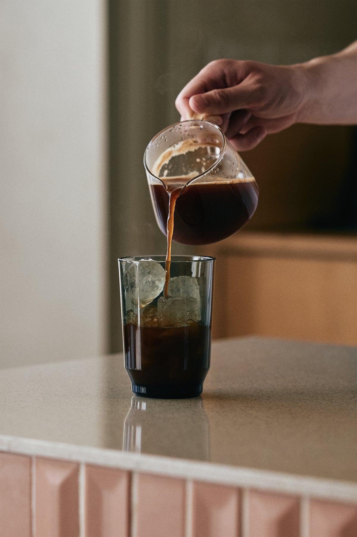 Kinto LUX glass tumbler 240ml/ 400ml
