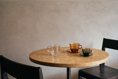 Kinto LUX glass expresso cup 80ml/ cup 250ml / mug 280ml/ 360ml Saucer 110mm/ 150mm