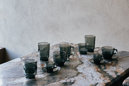 Kinto LUX glass tumbler 240ml/ 400ml